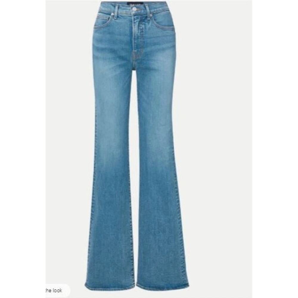 New Veronica Beard Crosbie High Rise Jeans Size 24 New Wide Leg Women